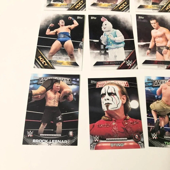 2016  WWE Topps Lot of 23 Wrestling Cards NXT Mix Lot - Picture 7 of 16